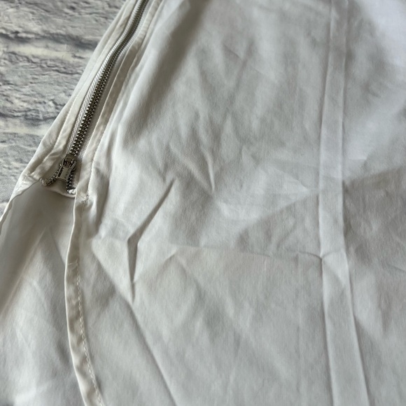 S Athleta HAYES SHELL White Zipper Sides Mint Conditions Activewear Athletic wea - Picture 10 of 11